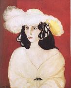 Henri Matisse The White Plumes (mk35) painting